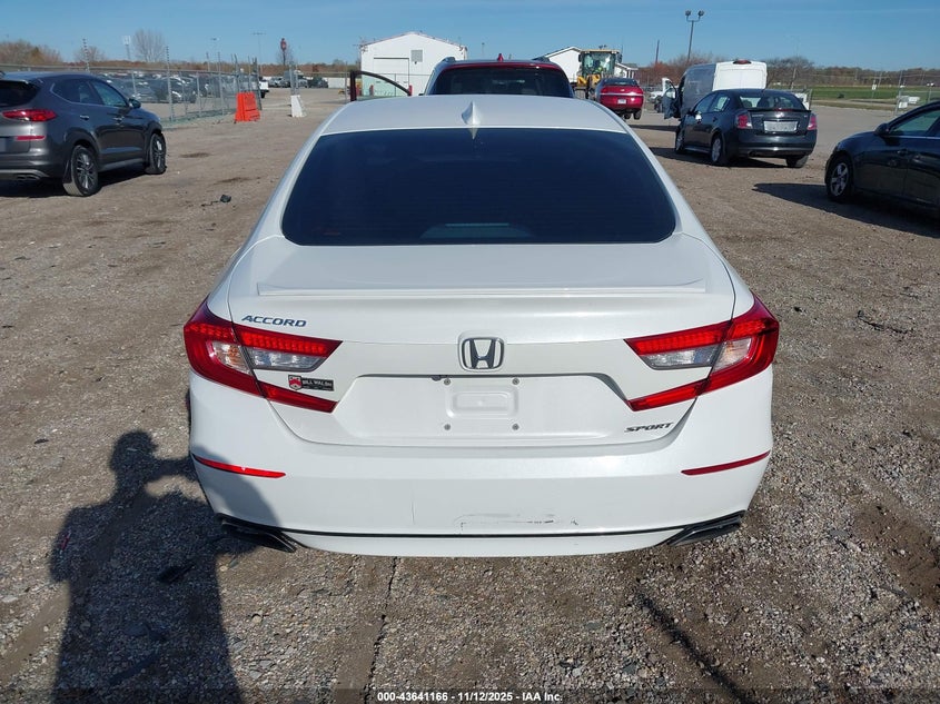 2018 HONDA ACCORD SPORT 1HGCV1F31JA022222