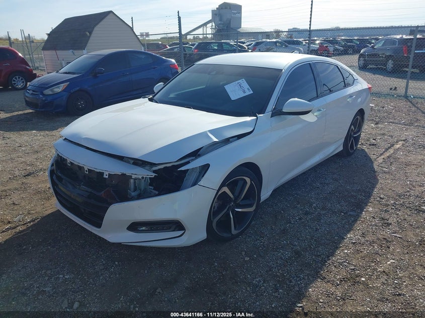 2018 HONDA ACCORD SPORT 1HGCV1F31JA022222