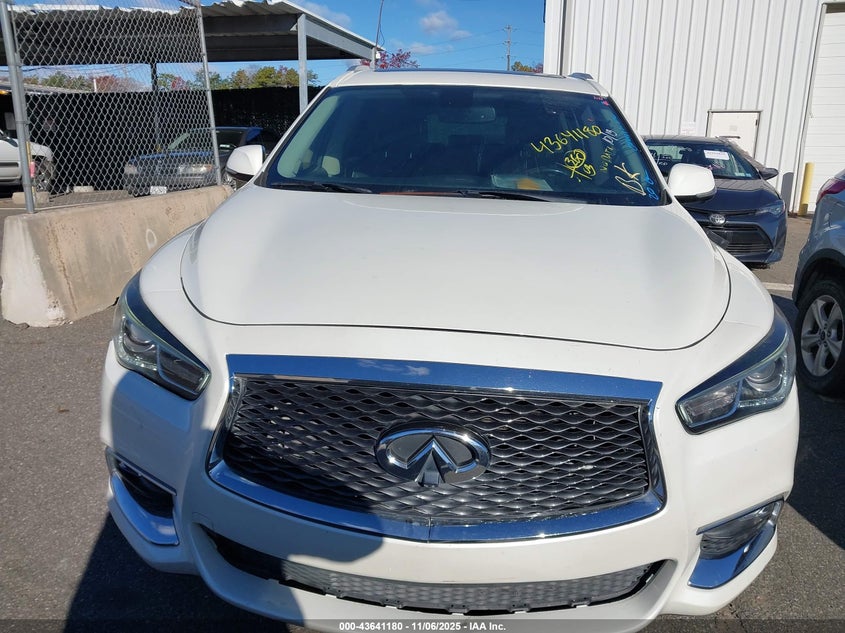2017 Infiniti Qx60 VIN: 5N1DL0MN0HC544034 Lot: 43641180