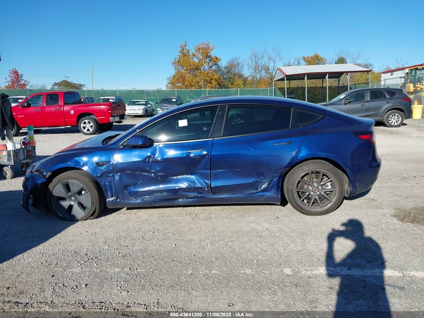 2023 Tesla Model 3 Rear-Wheel Drive VIN: 5YJ3E1EA0PF477531 Lot: 43641200