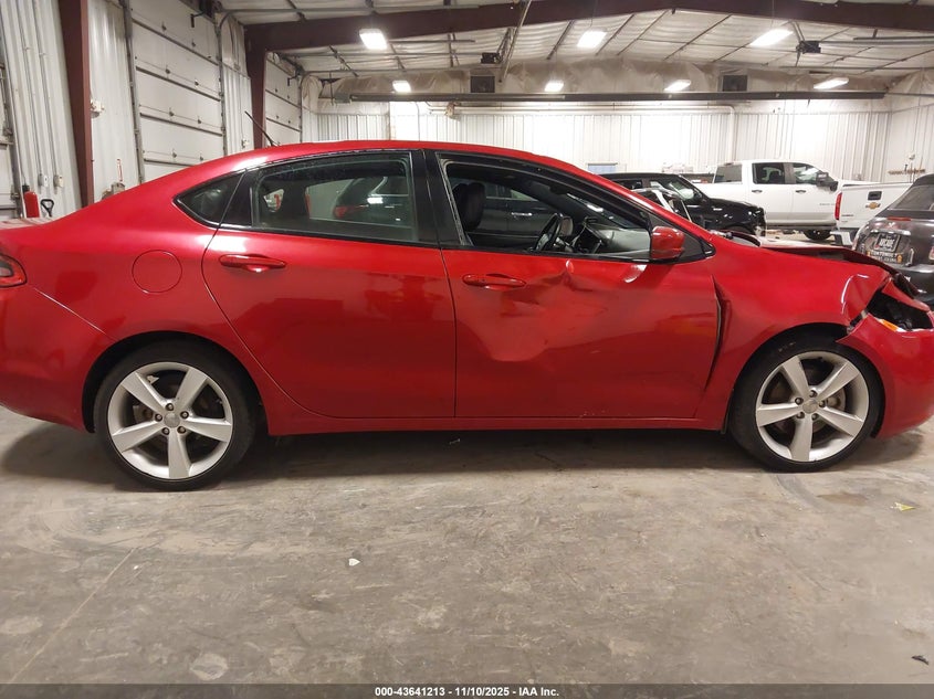 2015 Dodge Dart Gt VIN: 1C3CDFEB6FD244028 Lot: 43641213
