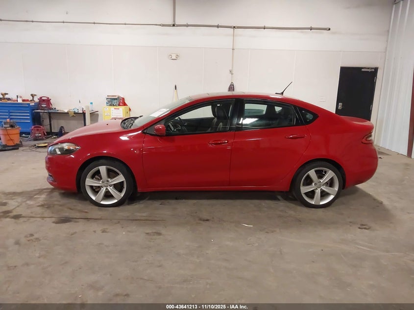 2015 Dodge Dart Gt VIN: 1C3CDFEB6FD244028 Lot: 43641213