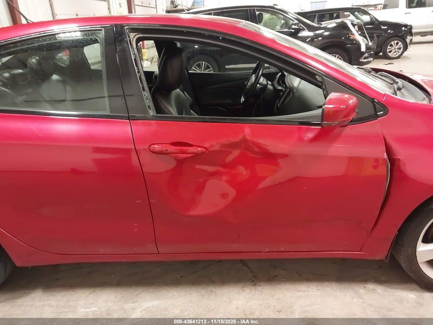2015 Dodge Dart Gt VIN: 1C3CDFEB6FD244028 Lot: 43641213