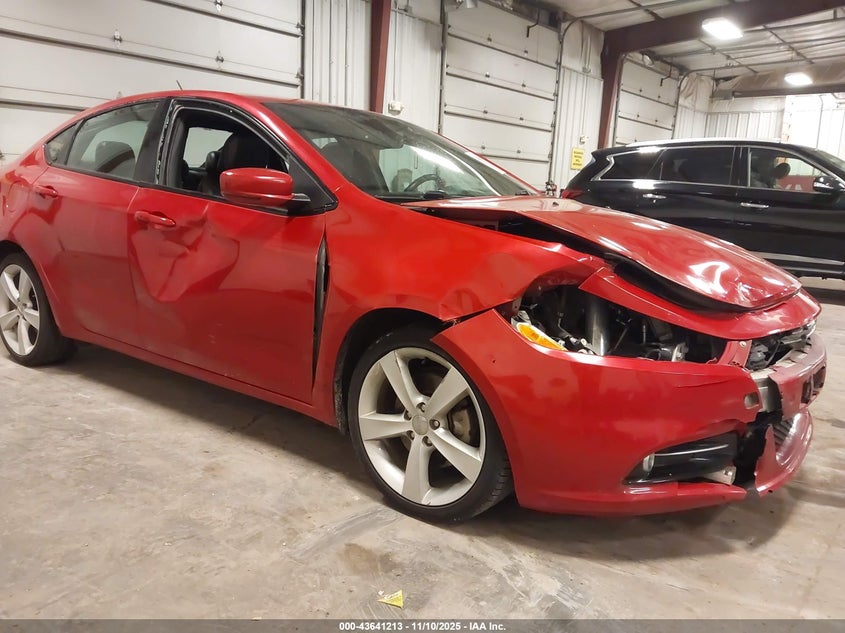 2015 Dodge Dart Gt VIN: 1C3CDFEB6FD244028 Lot: 43641213