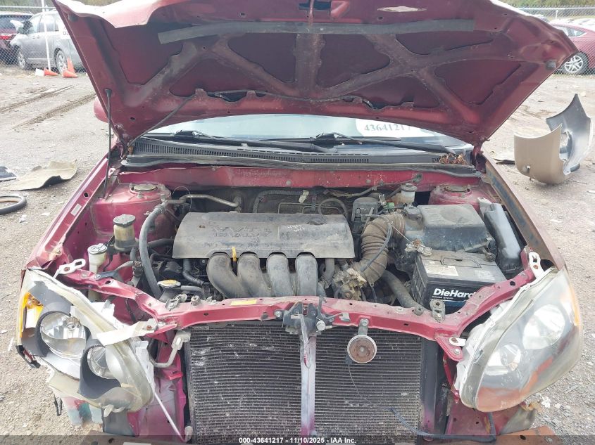 2003 Toyota Corolla Le VIN: JTDBR32E132004950 Lot: 43641217