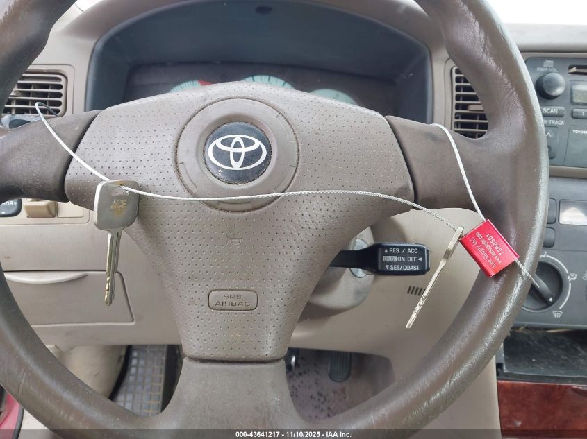 2003 Toyota Corolla Le VIN: JTDBR32E132004950 Lot: 43641217