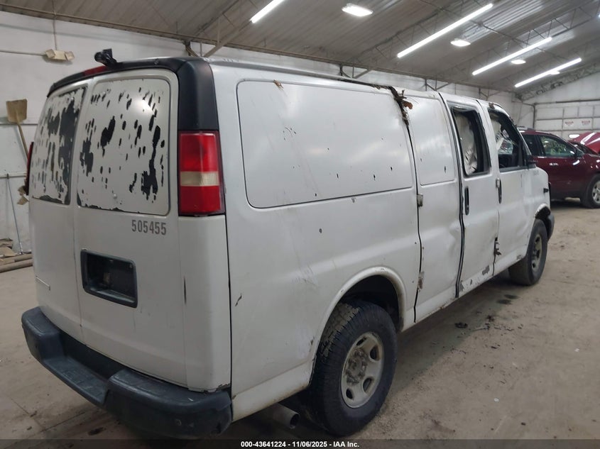 2008 Chevrolet Express Ls VIN: 1GAHG35K081165359 Lot: 43641224