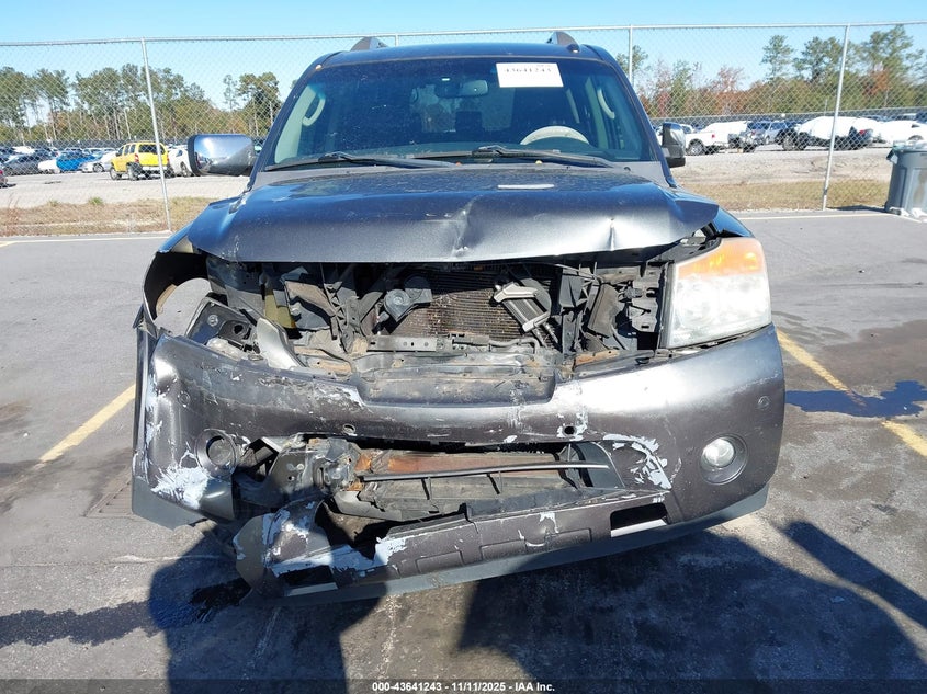 2009 Nissan Armada Se VIN: 5N1BA08D09N606956 Lot: 43641243