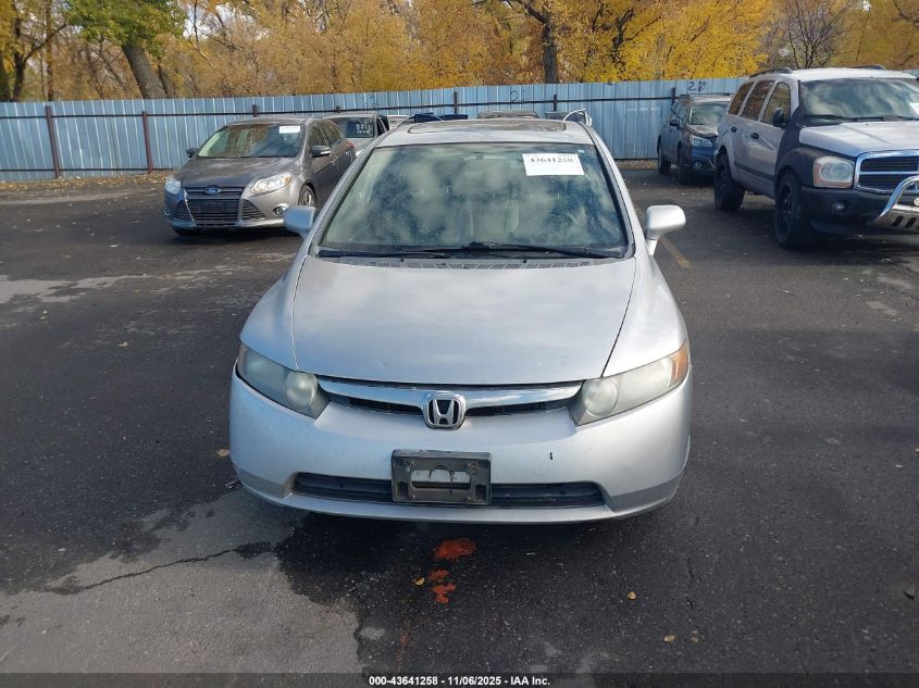 2008 Honda Civic Ex VIN: 1HGFA16858L053217 Lot: 43641258