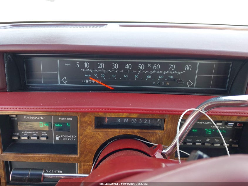 1G6CD4784F4315246 1985 CADILLAC DE VILLE photo no. 7