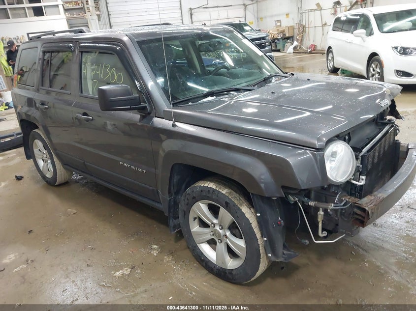 2017 JEEP PATRIOT LATITUDE 4X4 - 1C4NJRFB5HD168723
