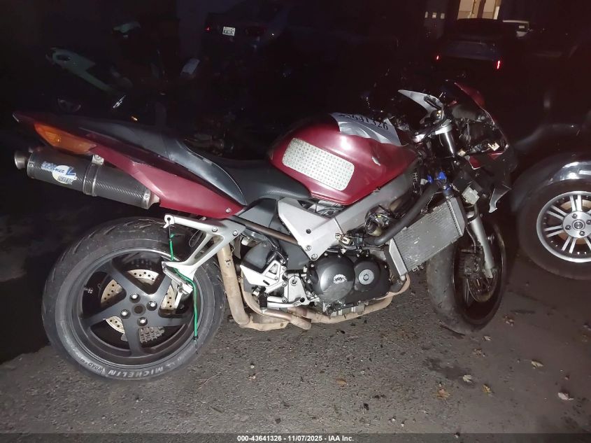 2003 Honda Vfr800 VIN: JH2RC461X3M500967 Lot: 43641326