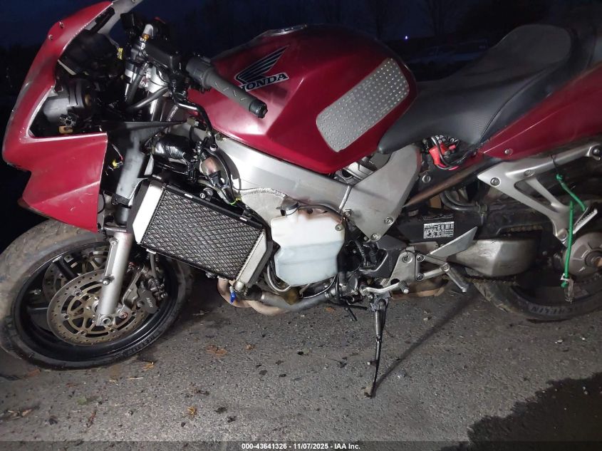 2003 Honda Vfr800 VIN: JH2RC461X3M500967 Lot: 43641326