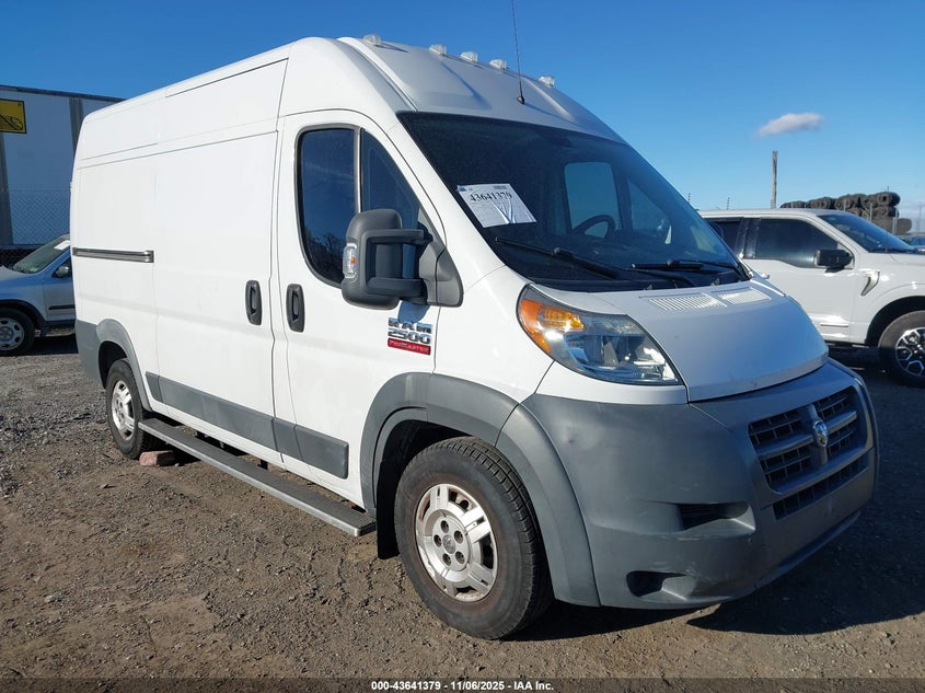 2014 Ram Promaster 2500 High Roof VIN: 3C6TRVCD1EE130096 Lot: 43641379