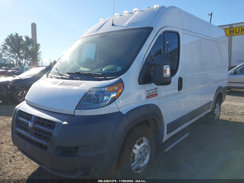 2014 Ram Promaster 2500 High Roof VIN: 3C6TRVCD1EE130096 Lot: 43641379