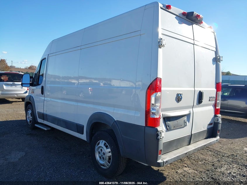 2014 Ram Promaster 2500 High Roof VIN: 3C6TRVCD1EE130096 Lot: 43641379