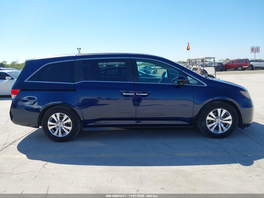 2014 HONDA ODYSSEY EX-L - 5FNRL5H67EB118186