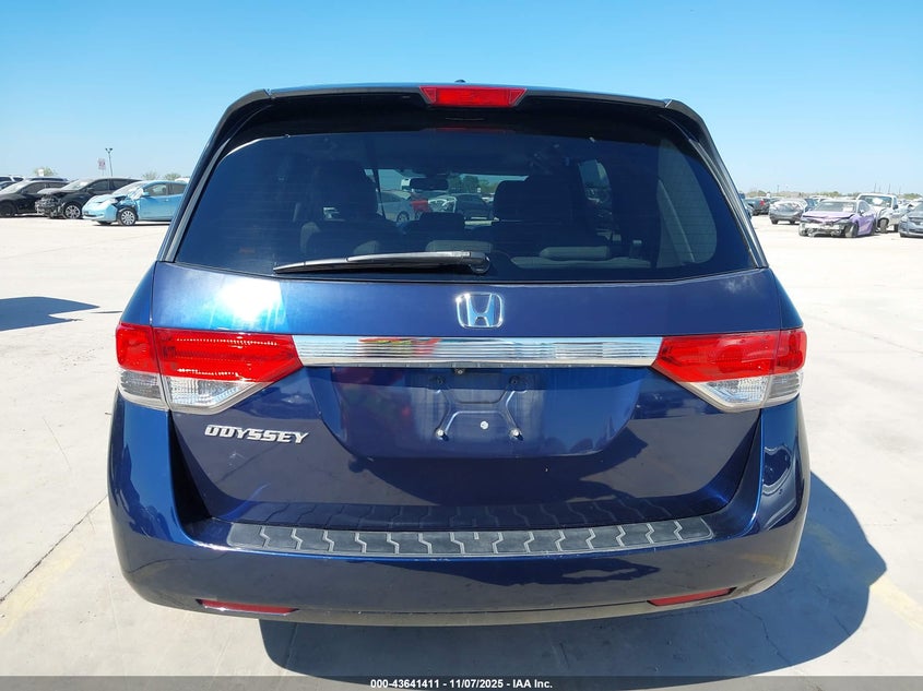 2014 HONDA ODYSSEY EX-L - 5FNRL5H67EB118186