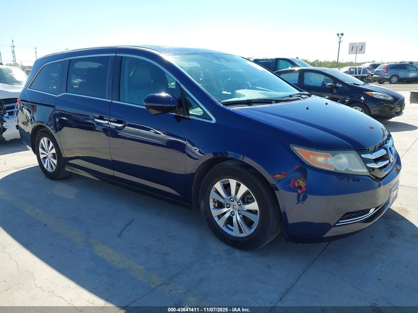 2014 HONDA ODYSSEY EX-L - 5FNRL5H67EB118186