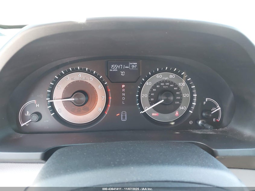 2014 HONDA ODYSSEY EX-L - 5FNRL5H67EB118186
