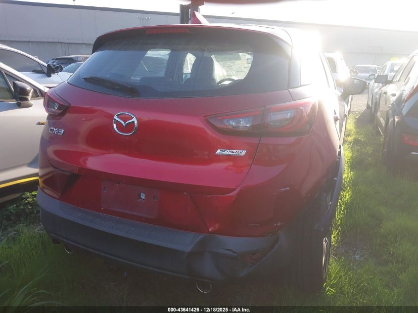 2019 Mazda Cx-3 Touring VIN: JM1DKDC71K1453455 Lot: 43641426