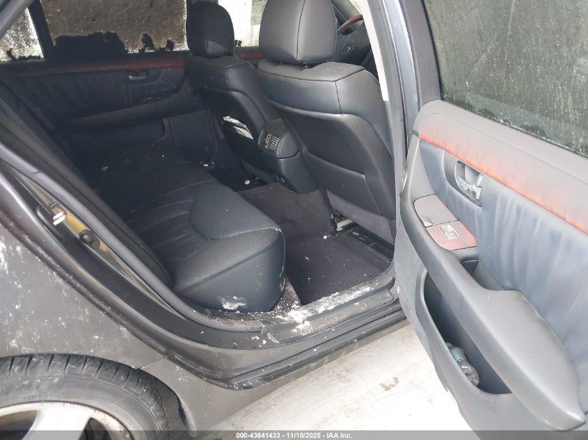 2005 Lexus Ls 430 VIN: JTHBN36FX55017906 Lot: 43641433