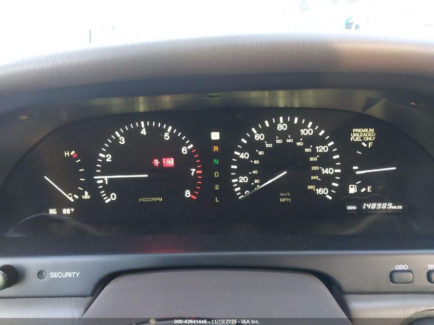 1994 Lexus Ls 400 VIN: JT8UF11E1R0214801 Lot: 43641446