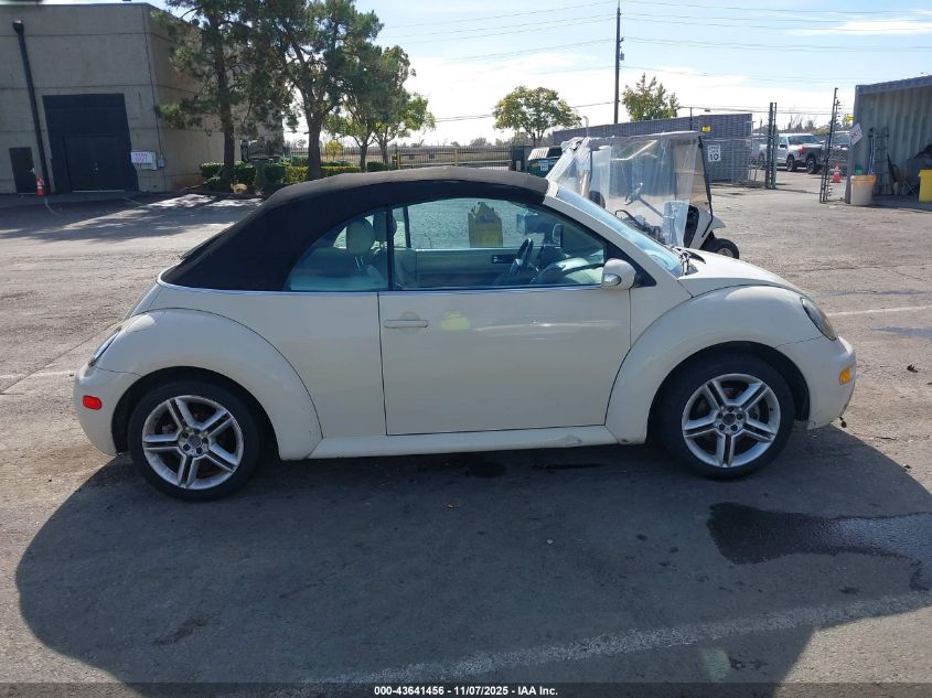 2005 Volkswagen New Beetle Gls 1.8T VIN: 3VWCD31Y95M307126 Lot: 43641456