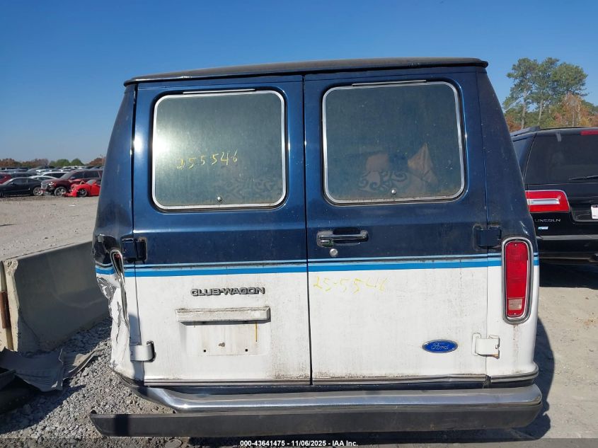 1991 Ford Econoline E150 VIN: 1FMEE11Y1MHA36400 Lot: 43641475