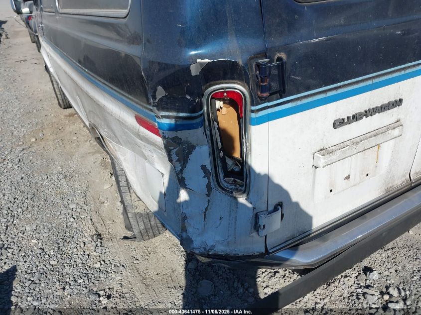 1991 Ford Econoline E150 VIN: 1FMEE11Y1MHA36400 Lot: 43641475