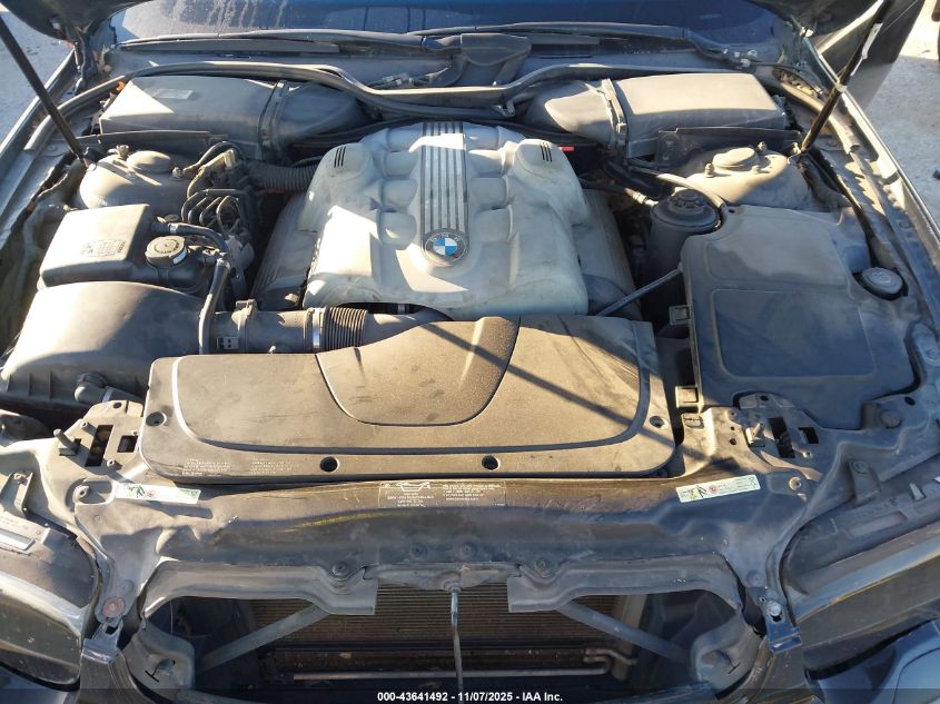 2004 BMW 745Li VIN: WBAGN63564DS54298 Lot: 43641492