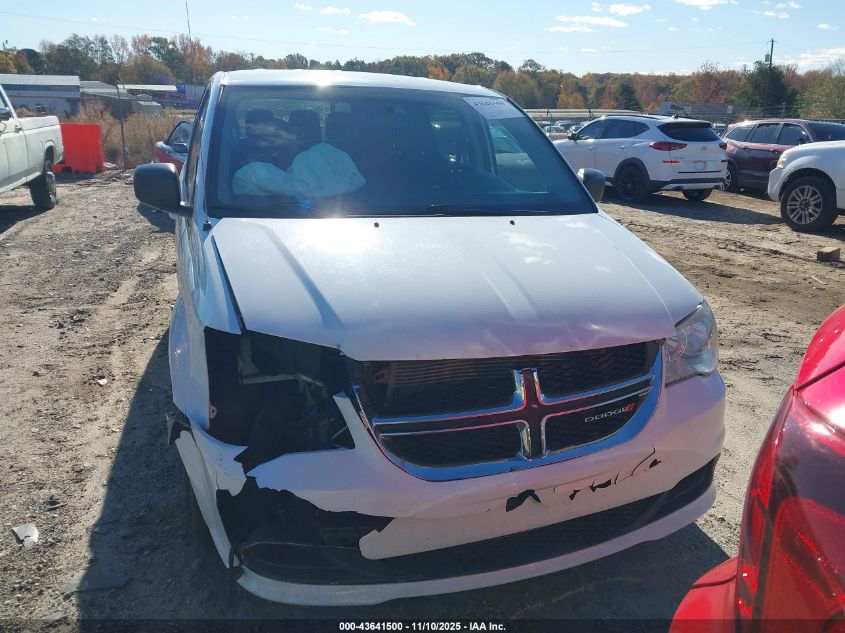 2017 Dodge Grand Caravan Se VIN: 2C4RDGBG0HR707986 Lot: 43641500