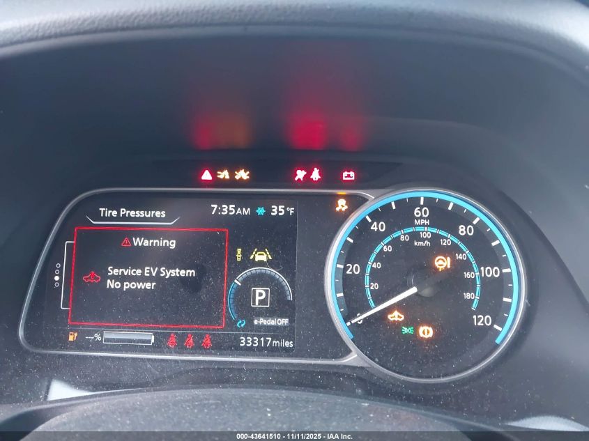 2023 Nissan Leaf S 40 Kwh VIN: 1N4AZ1BV6PC555106 Lot: 43641510