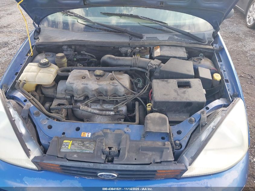 2002 Ford Focus Se VIN: 1FAHP34P62W296686 Lot: 43641521