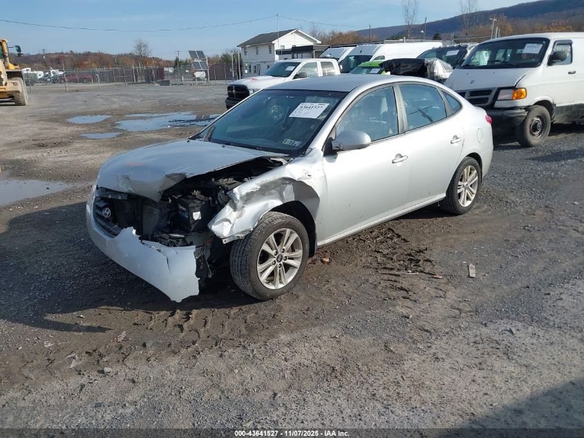 KMHDU46D09U806266 2009 HYUNDAI ELANTRA photo no. 2