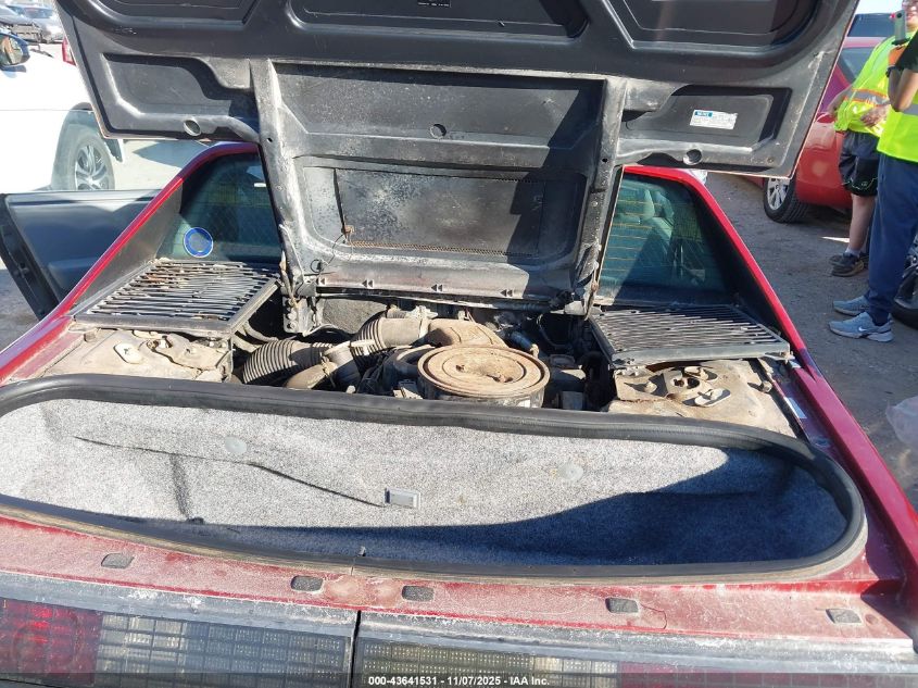 1987 Pontiac Fiero VIN: 1G2PE11R1HP216045 Lot: 43641531