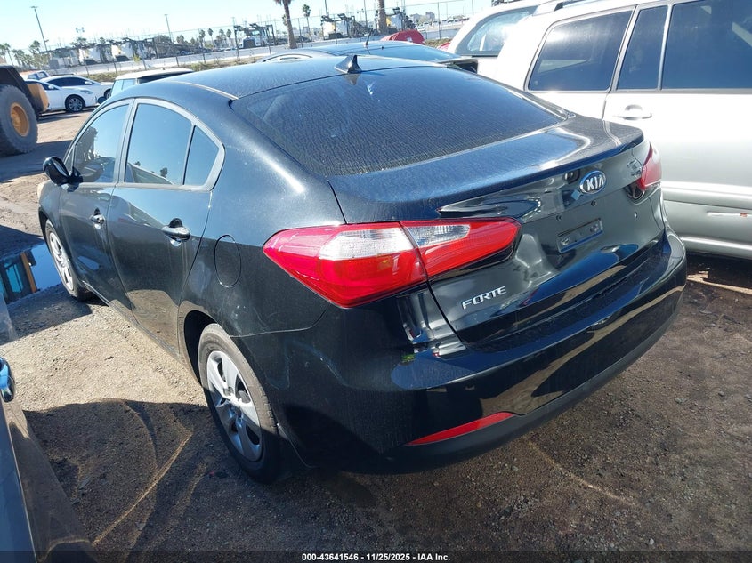 KNAFK4A68E5232383 2014 KIA FORTE photo no. 3