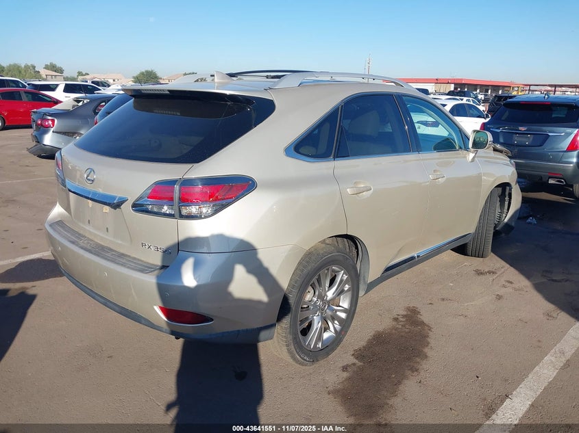2T2ZK1BA6EC143380 2014 LEXUS RX photo no. 4