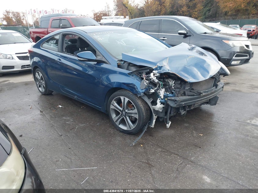 2014 HYUNDAI ELANTRA - KMHDH6AH4EU028851