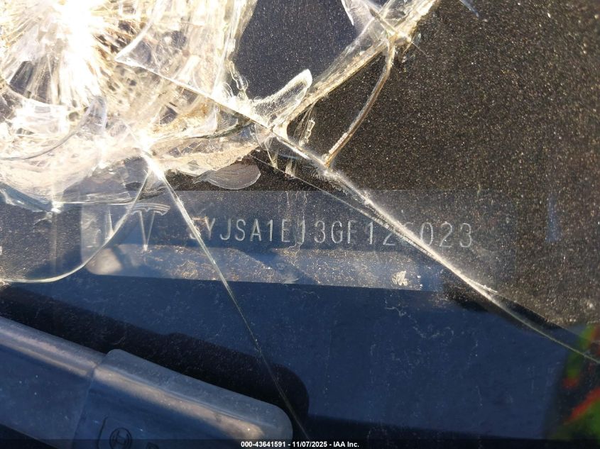 2016 Tesla Model S 60/70/75/85 VIN: 5YJSA1E13GF126023 Lot: 43641591