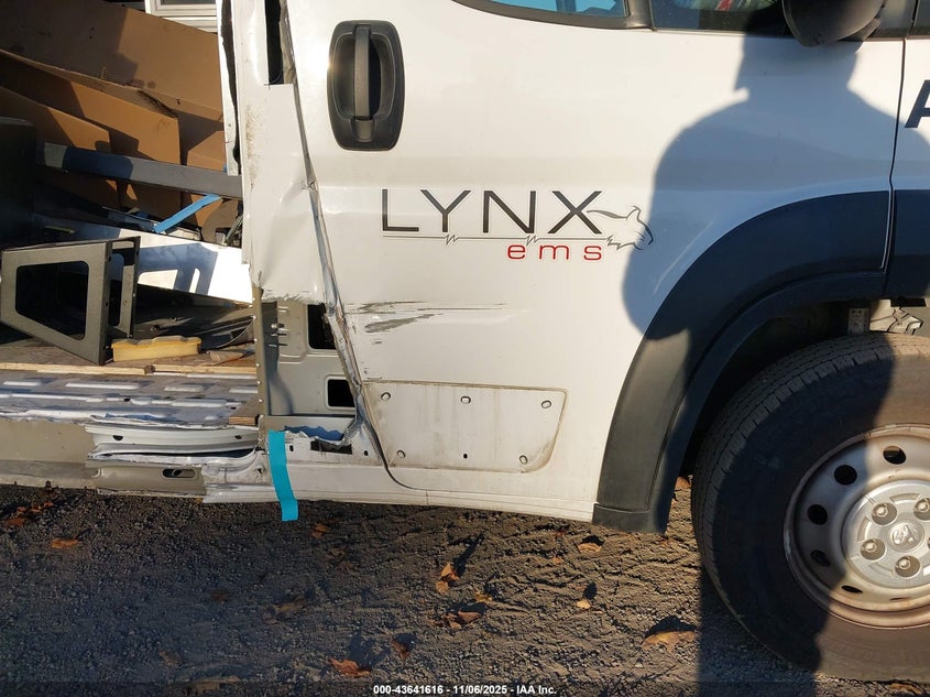 2023 RAM PROMASTER 2500 HIGH ROOF 159 WB 3C6LRVDG7PE565412