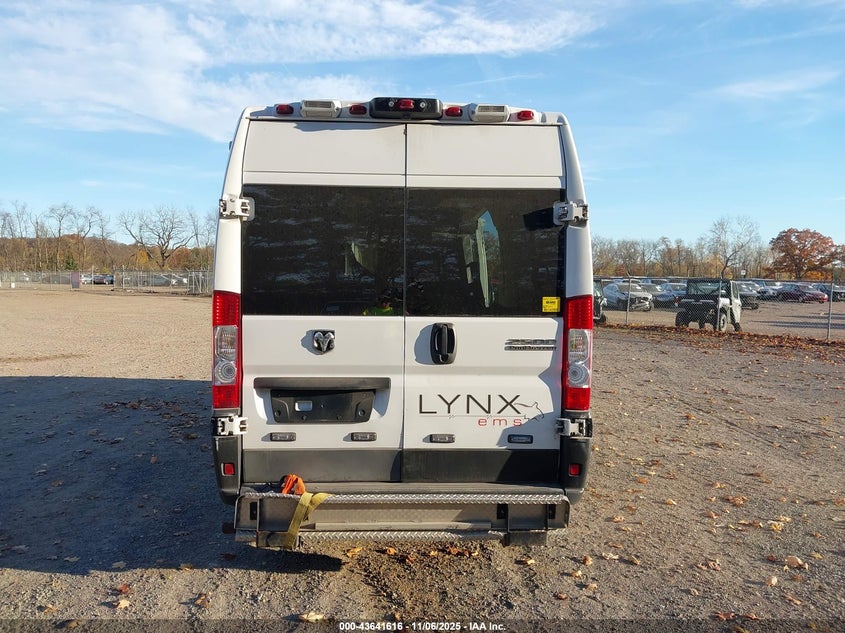 2023 RAM PROMASTER 2500 HIGH ROOF 159 WB 3C6LRVDG7PE565412