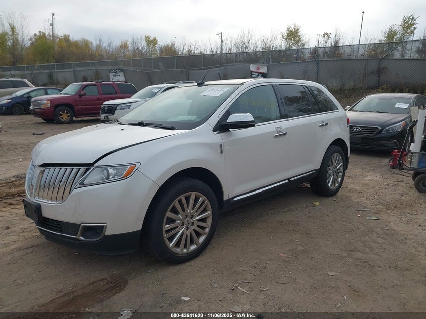 2013 LINCOLN MKX 2LMDJ8JK6DBL29450