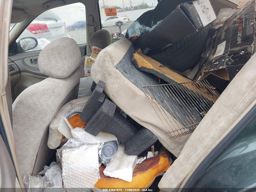 2000 Nissan Altima Gle/Gxe/Se/Xe VIN: 1N4DL01D4YC106381 Lot: 43641675