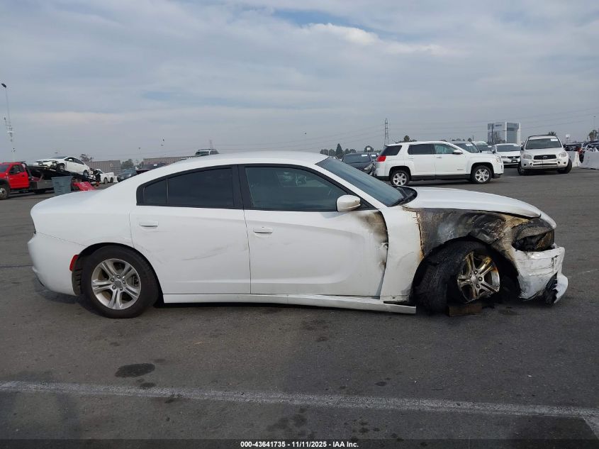 2022 Dodge Charger Sxt Rwd VIN: 2C3CDXBG5NH213229 Lot: 43641735