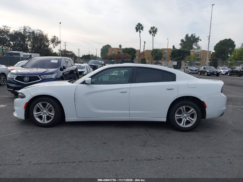 2022 Dodge Charger Sxt Rwd VIN: 2C3CDXBG5NH213229 Lot: 43641735