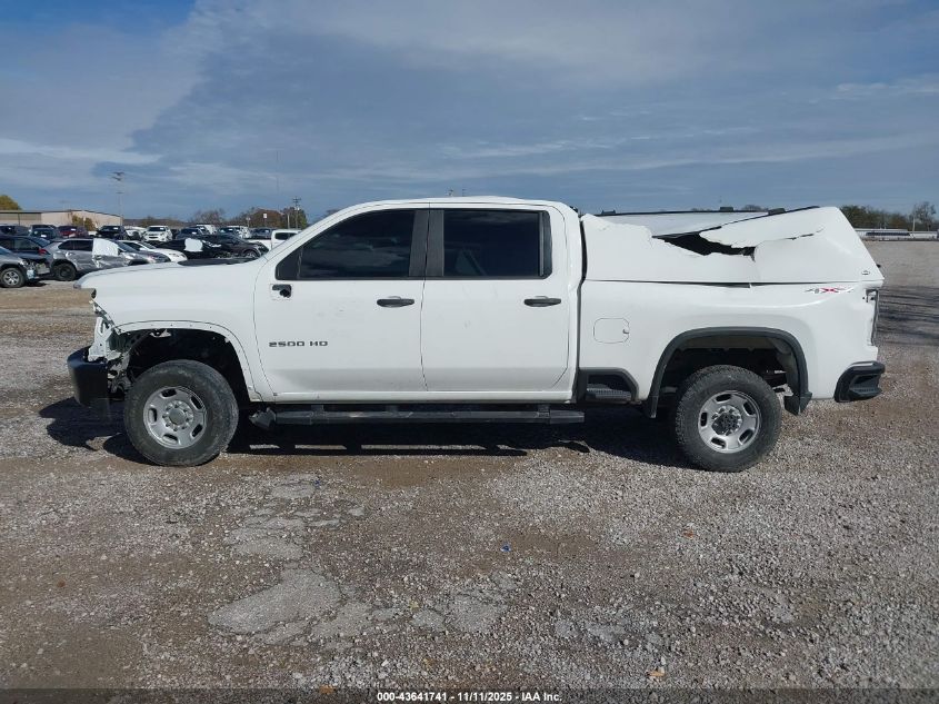 2022 Chevrolet Silverado 2500Hd 4Wd Standard Bed Wt VIN: 1GC1YLE79NF218396 Lot: 43641741