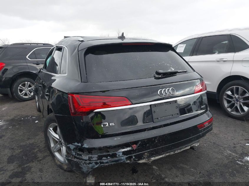 2021 Audi Q5 Premium 45 Tfsi Quattro S Tronic VIN: WA1AAAFY1M2141443 Lot: 43641773