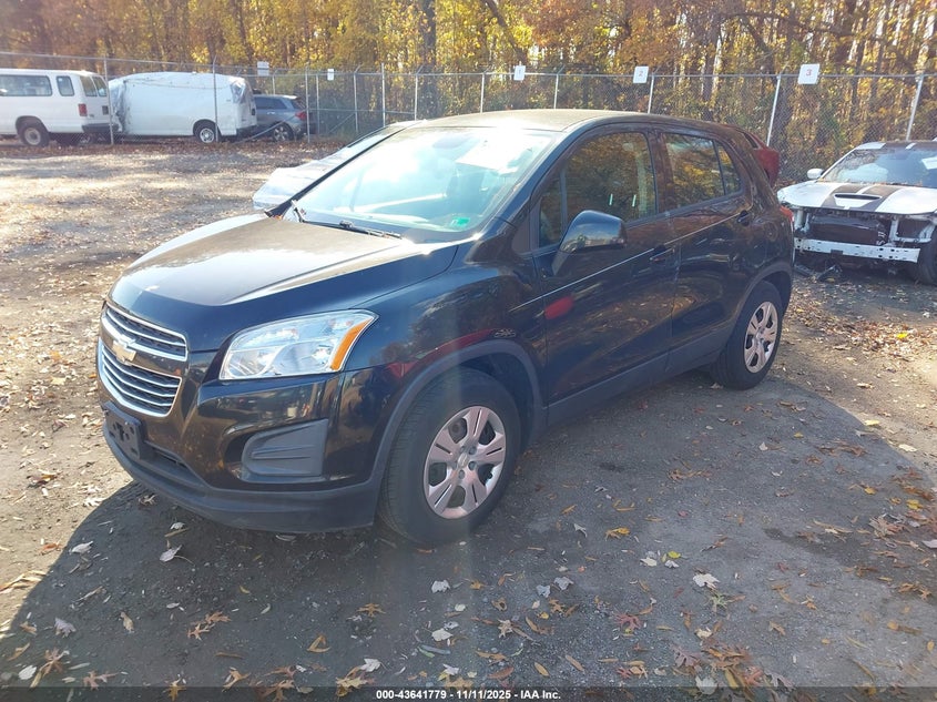 2016 CHEVROLET TRAX 1LS - KL7CJKSB0GB734461