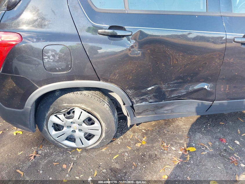 2016 CHEVROLET TRAX 1LS - KL7CJKSB0GB734461